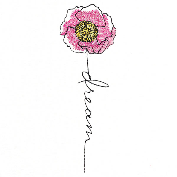 Dream Wild Rose in Bloom