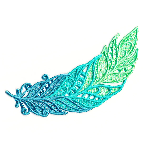 Magical Ombre Feather (Lace)