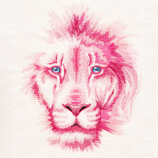 Majestic Pink Lion