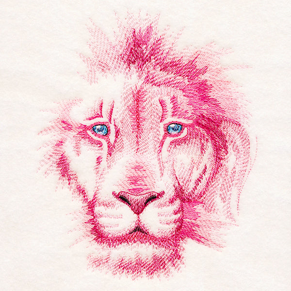 Majestic Pink Lion