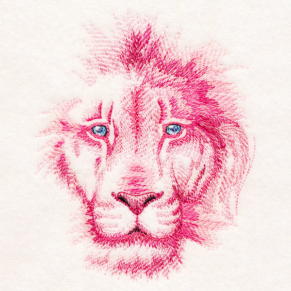 Majestic Pink Lion