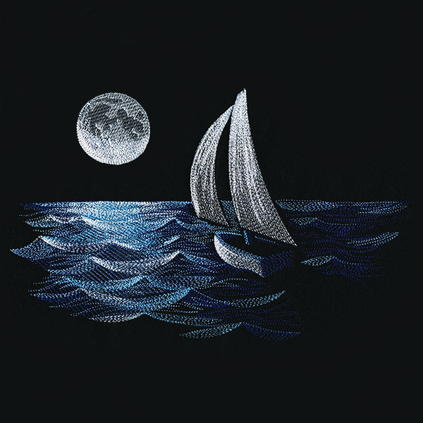 Mirage Sailboat Scene