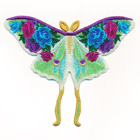 Blooming Luna Moth (Freestanding)