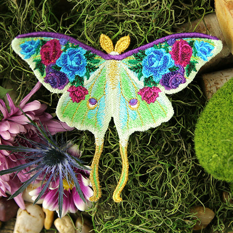Blooming Luna Moth (Freestanding)