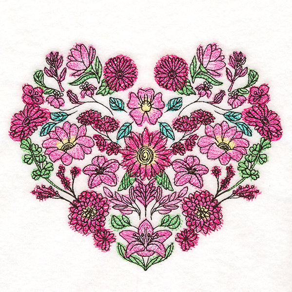 Summer Botanicals Heart