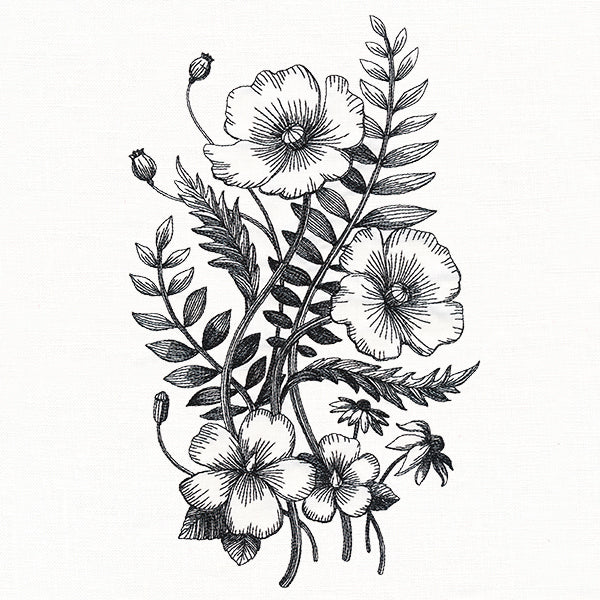 Botanical Poppies