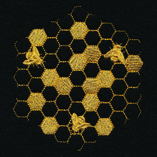 Gilded Honeycomb