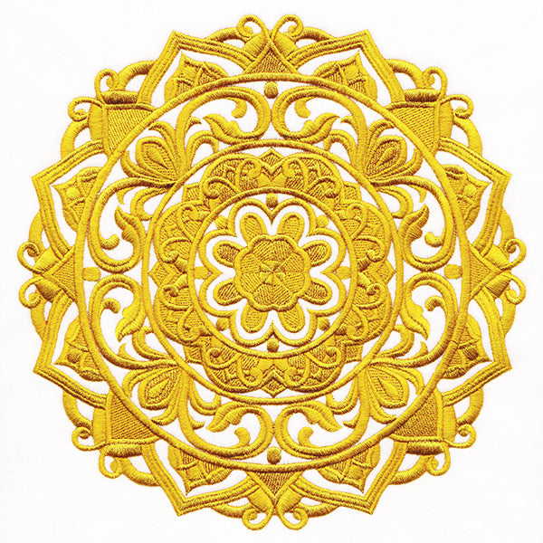 Radiant Baroque Mandala
