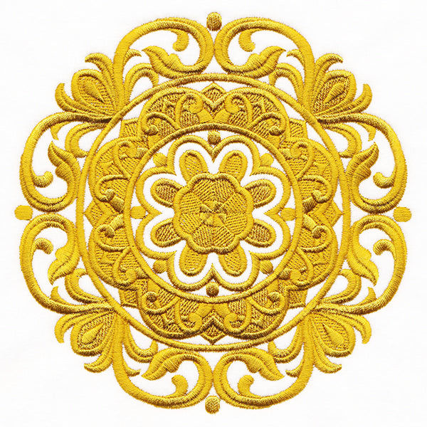 Gleaming Baroque Mandala