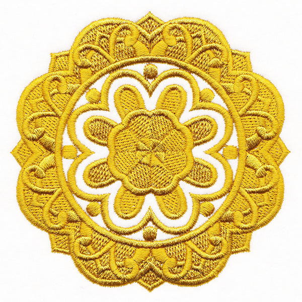Luminous Baroque Mandala