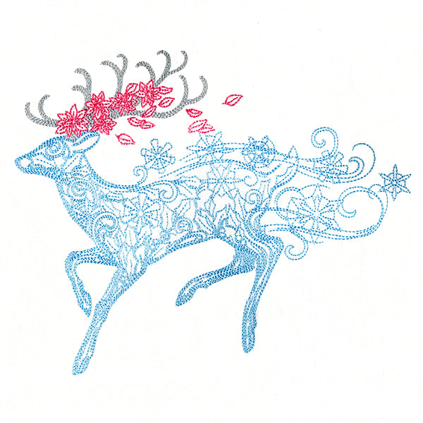 Branching Christmas Reindeer