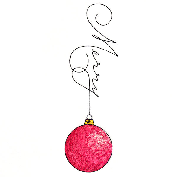 Merry Ornament