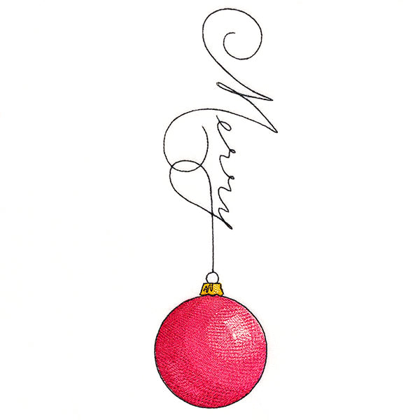 Merry Ornament