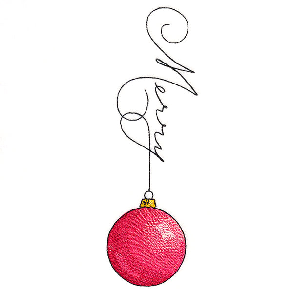 Merry Ornament