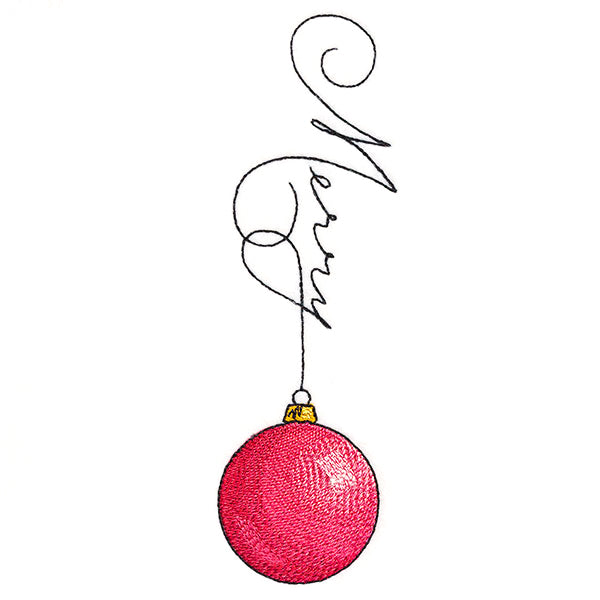 Merry Ornament