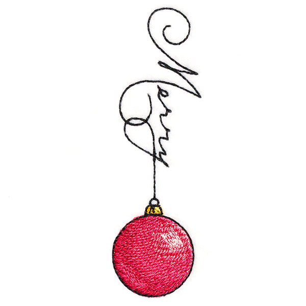 Merry Ornament