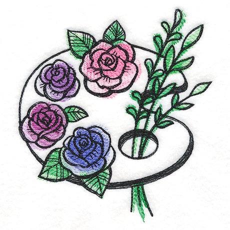 Blooming Paint Palette