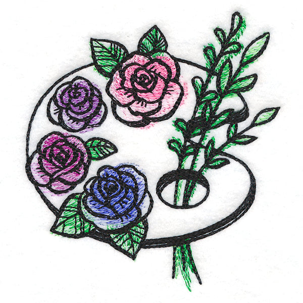 Blooming Paint Palette
