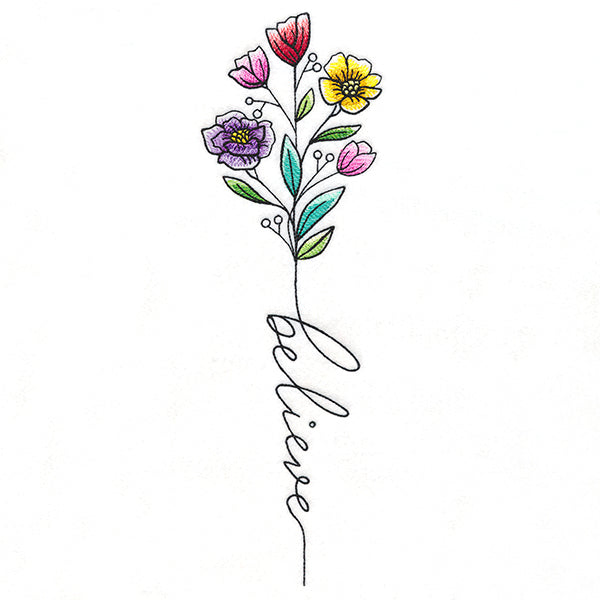 Believe Wildflowers in Bloom