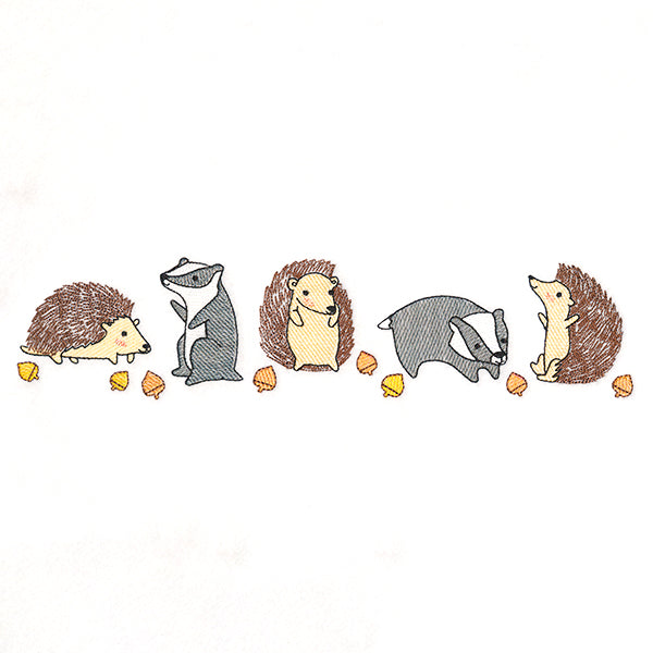 Woodland Friends Border