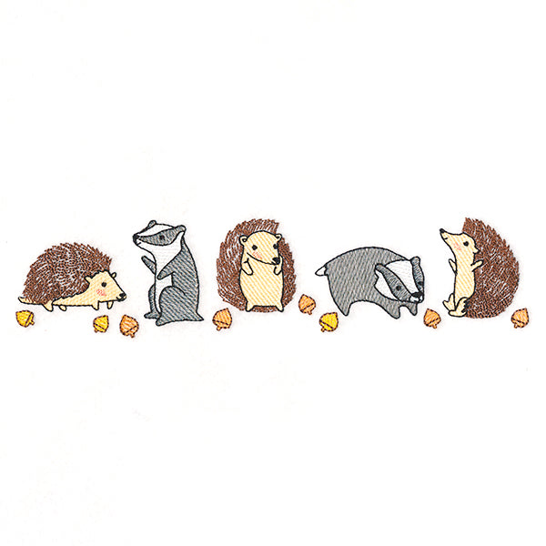 Woodland Friends Border