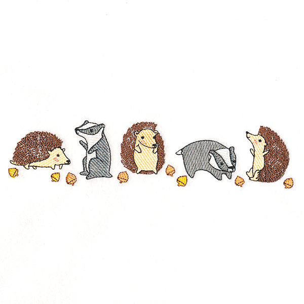 Woodland Friends Border