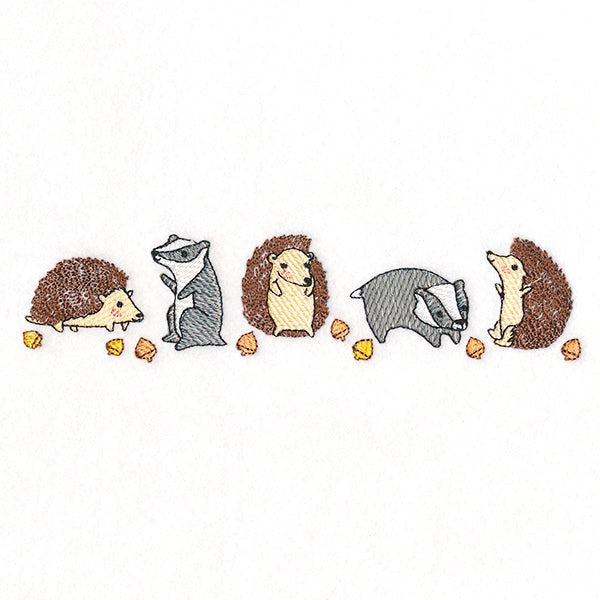 Woodland Friends Border