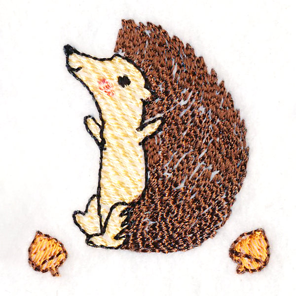 Playful Woodland Hedgehog
