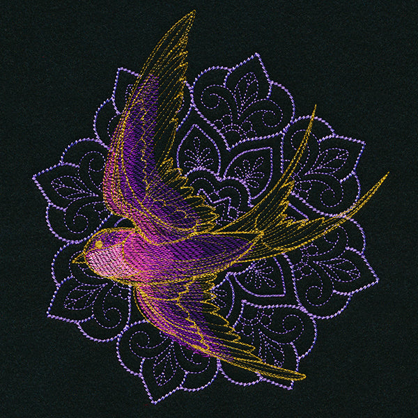 Soaring Swallow Medallion