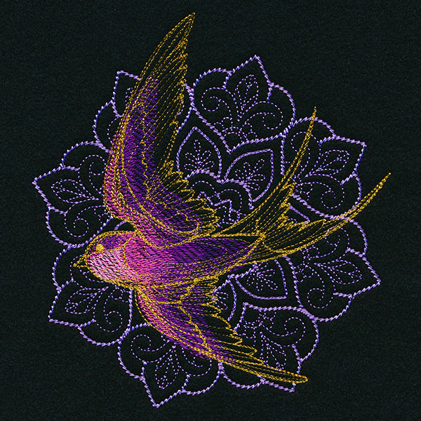 Soaring Swallow Medallion