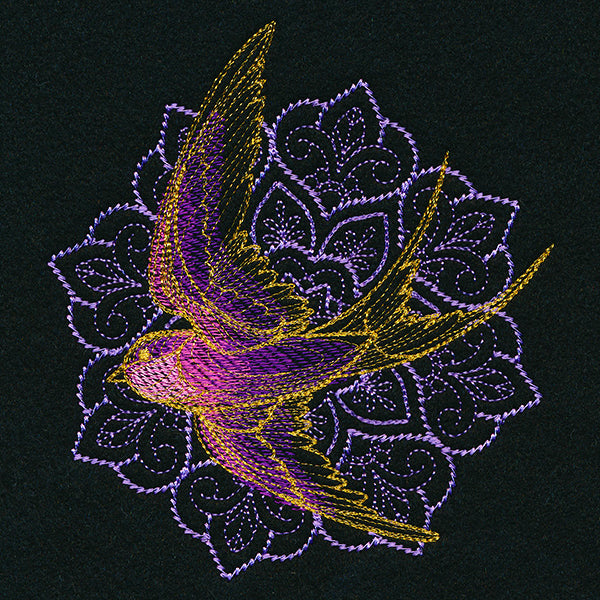 Soaring Swallow Medallion