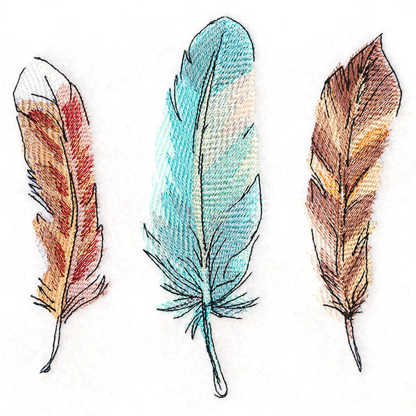 Boho Feather Trio