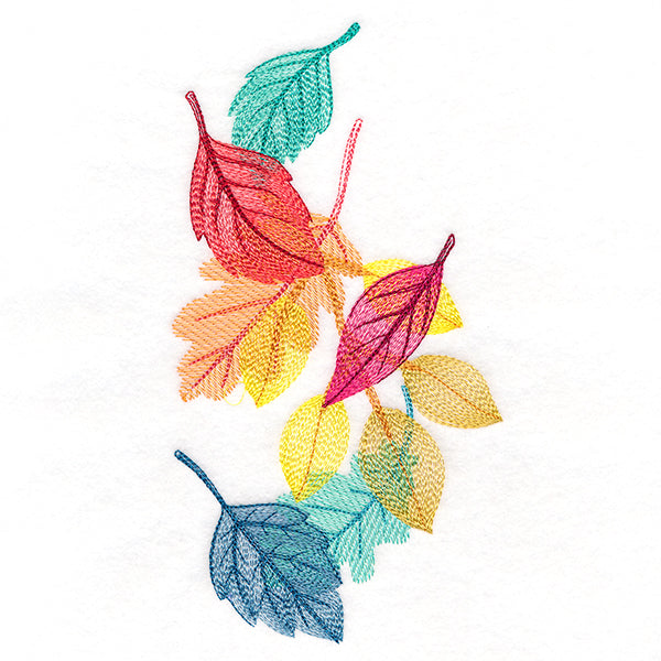 Falling Autumn Leaves