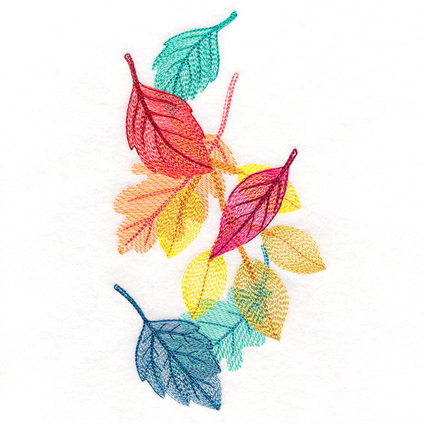 Falling Autumn Leaves