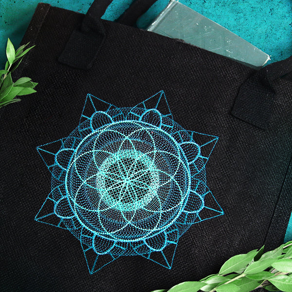 Magnetic Swirls Medallion