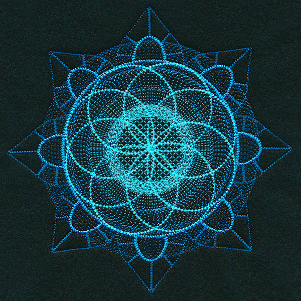 Magnetic Swirls Medallion