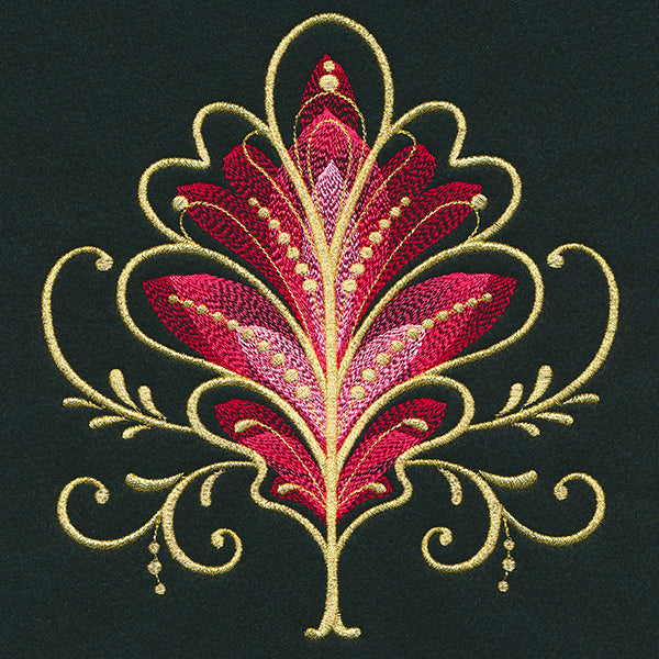 Gilded Mirage Oak Leaf