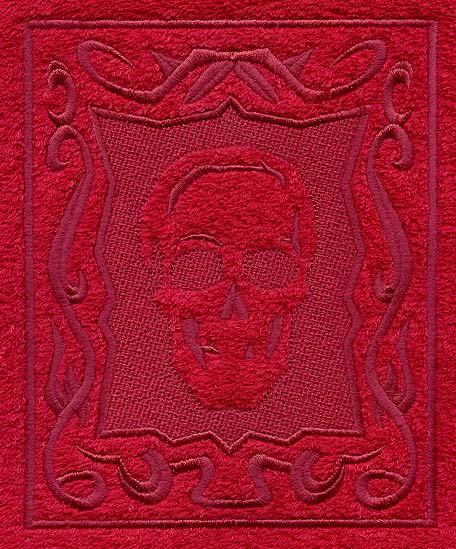 Embossed Skull