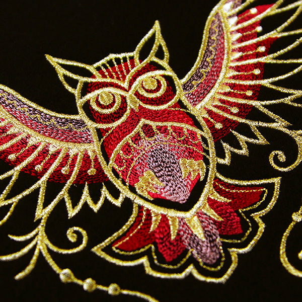 Gilded Mirage Owl