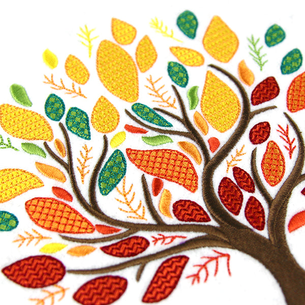 Vibrant Textures Tree