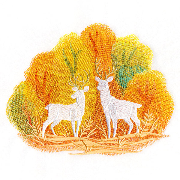 Autumn Stillness Deer