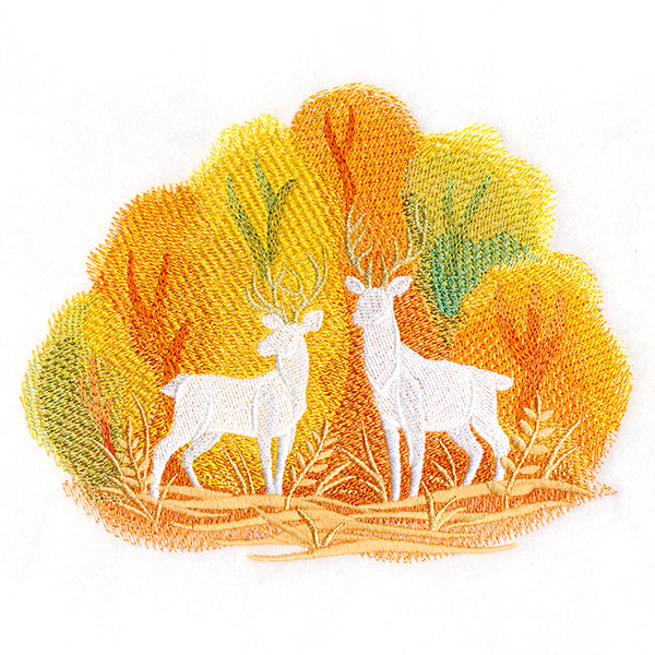 Autumn Stillness Deer