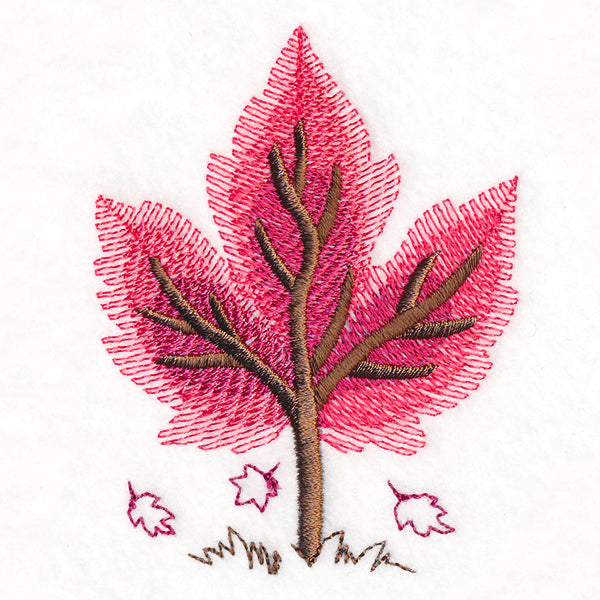 Falling Maple Leaves
