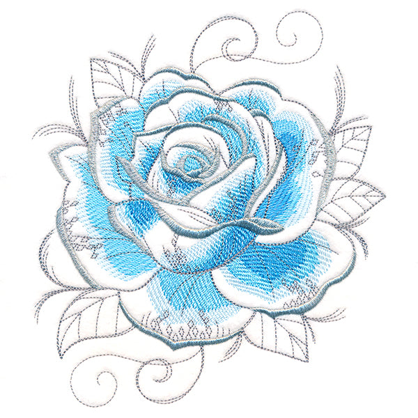 Frosty Winter Rose