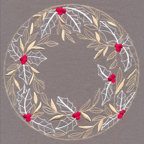 Holly and Berries Wreath