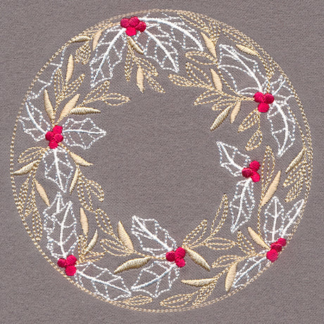 Holly and Berries Wreath