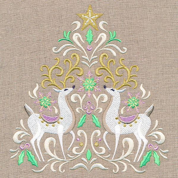Elegant Winter Wonderland Crest