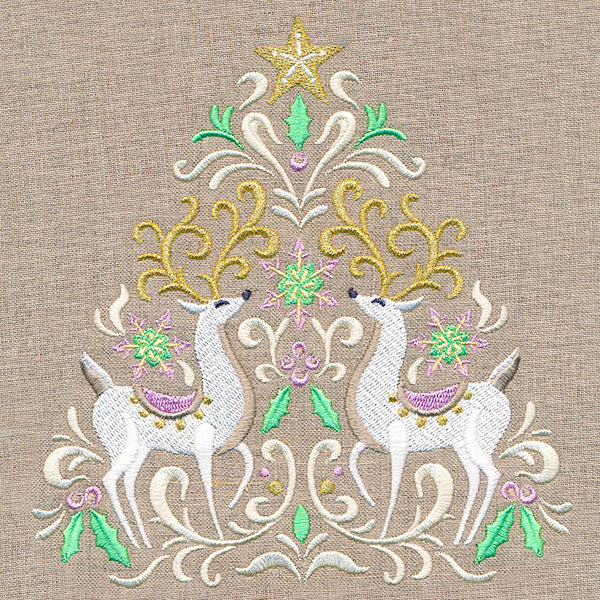 Elegant Winter Wonderland Crest