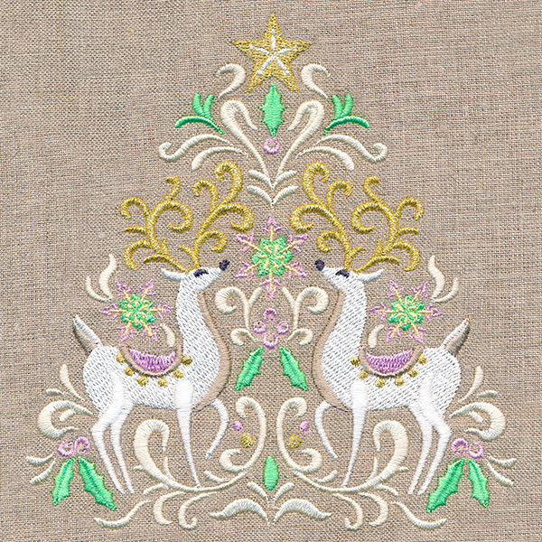 Elegant Winter Wonderland Crest