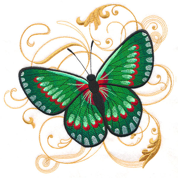 Illuminated Festive Butterfly